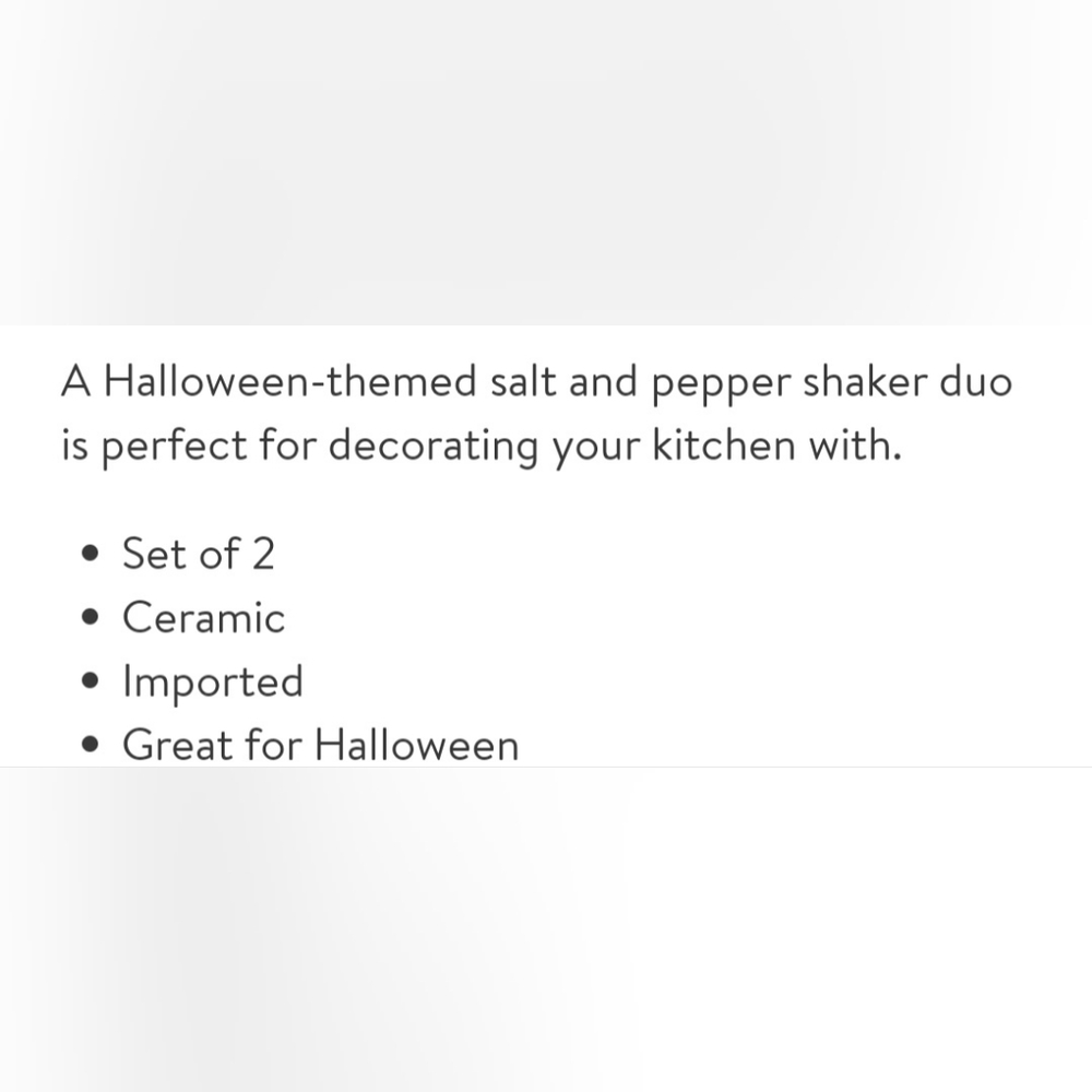 NWT Salt & Pepper Shakers - Picture 5 of 5